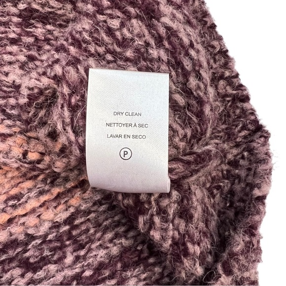 Velvet Graham & Spencer Lara Alpaca Wool Blend Button Front Cardigan in Multi L - Picture 10 of 14